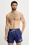 Plavkové šortky PLEIN SPORT tmavomodrá farba, PS25MBM10