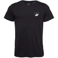 Lotto LOGO FLY TEE Pánské triko, černá, velikost