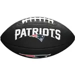 Wilson MINI NFL TEAM SOFT TOUCH FB BL NE Mini míč na americký fotbal, černá, velikost