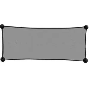 ZOPA SUN SHIELD Sluneční clona zadního okna, černá, velikost