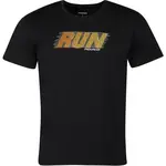 PROGRESS DEPORTE RUN Pánské sportovní triko, černá, velikost