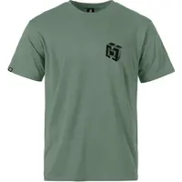 Horsefeathers BLOCKS Pánské tričko, zelená, velikost