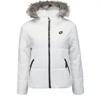 Lotto LOOSIE Dámská oversize prošívaná bunda, bílá, velikost