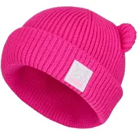 Lewro NOKA Dívčí pletená čepice, růžová, velikost 8-11Y