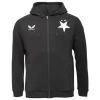 CASTORE SLAVIA PRAGUE TRAVEL FULL ZIP HOODIE Pánská mikina, černá, velikost