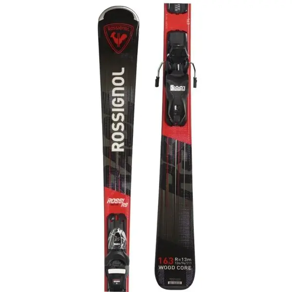 Rossignol ROSSI RS XPRESS + XPRESS 10 GW Sjezdové lyže, černá, velikost