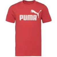 Puma ESSENTIALS N0. 1 LOGO TEE B Chlapecké triko, červená, velikost