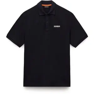 Napapijri E-SMALL BOX Pánské polotričko, černá, velikost