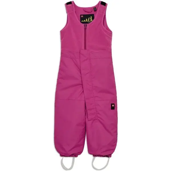 LEGO&reg; kidswear LWPUELO 701 Dětské lyžařské kalhoty, růžová, velikost