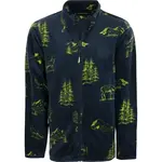 ALPINE PRO MRAHO Dětská funkční mikina, tmavě modrá, velikost 128-134