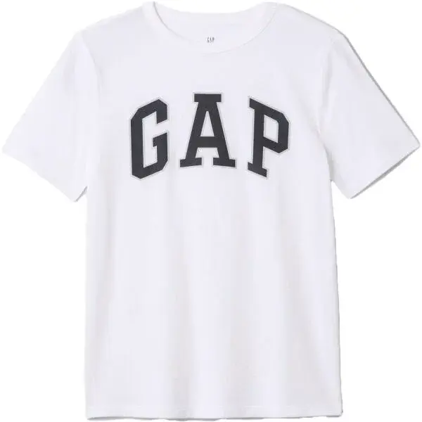 GAP V-BAS LOGO Chlapecké tričko, bílá, velikost