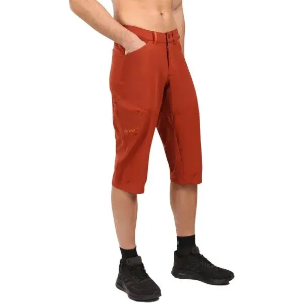 KILPI OLPRA Pánské 3/4 outdoorové kalhoty, hnědá, velikost
