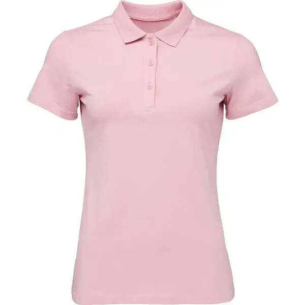 4F POLO Dámské polo tričko, růžová, velikost