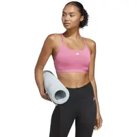 adidas AEROREACT Dámská sportovní podprsenka, růžová, velikost XS A-C