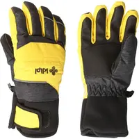 KILPI SKIMI Dětské zimní rukavice, žlutá, velikost