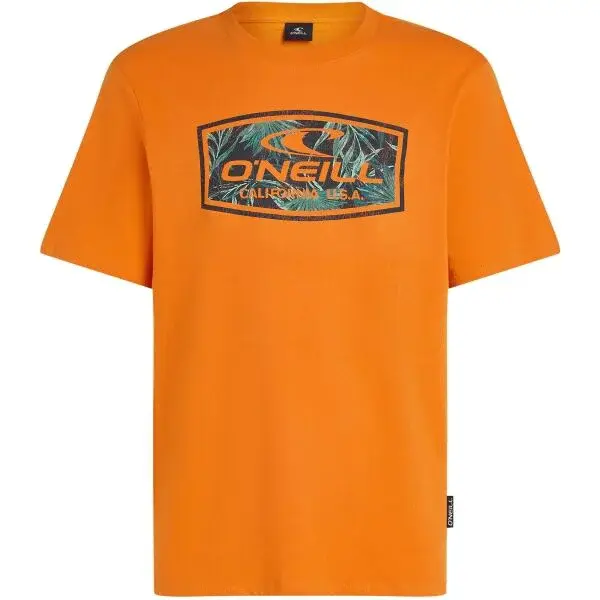 O'Neill GRAPHIC Pánské tričko, oranžová, velikost