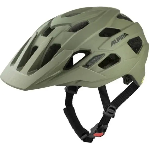Alpina Sports PLOSE MIPS Cyklistická přilba, tmavě zelená, velikost (52 - 57)