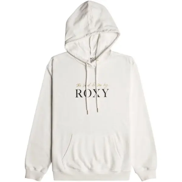 Roxy SURF STOKED HOODIE TERRY Dámská mikina, bílá, velikost