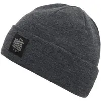 Horsefeathers DEKE Pánská zimní čepice, tmavě šedá, velikost UNI