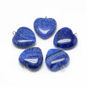 Natural Brazilian Agate Pendants
