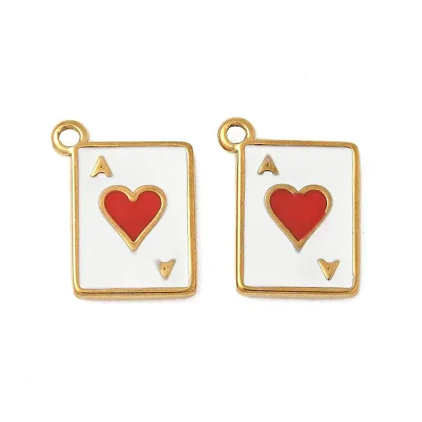 304 Stainless Steel Enamel Pendants