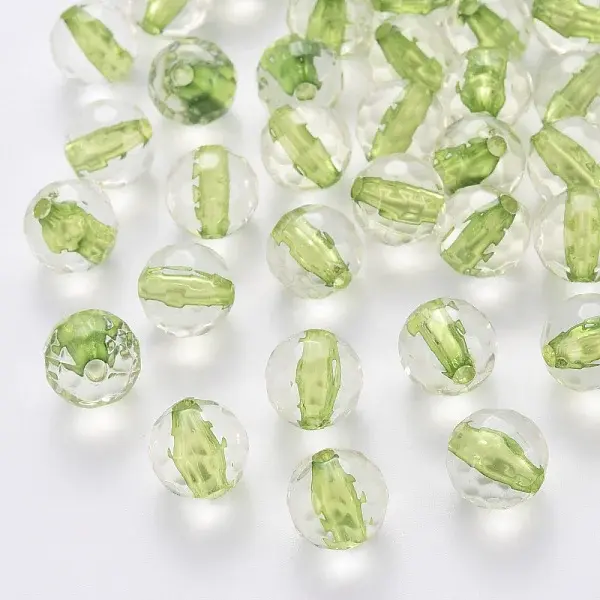 Transparent Acrylic Beads