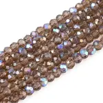 Electroplate Glass Beads Strands