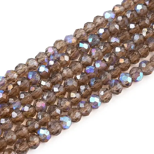 Electroplate Glass Beads Strands