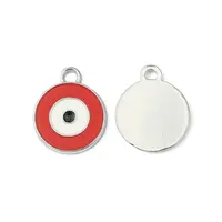 Zinc Alloy Enamel Pendants