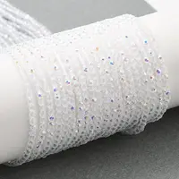 Electroplate Glass Beads Strands