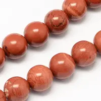 Natural Red Jasper Bead Strands