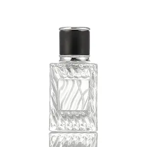 Transparent Glass Perfume Spray Bottle
