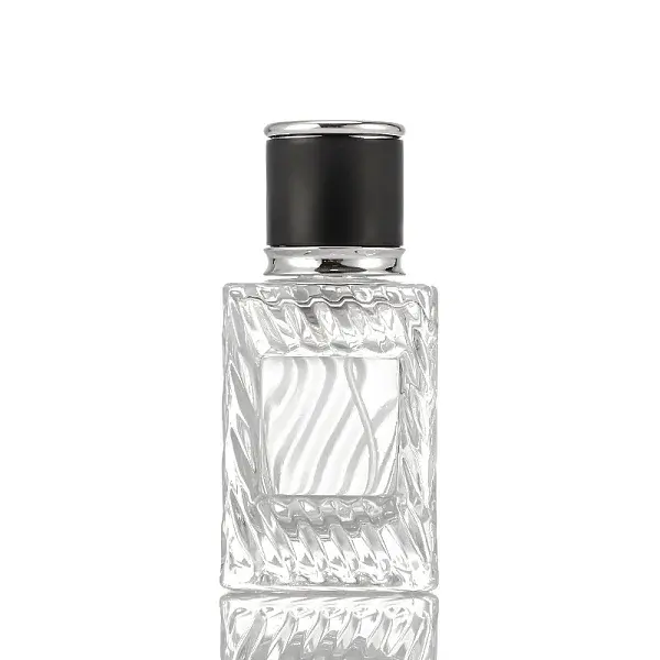 Transparent Glass Perfume Spray Bottle
