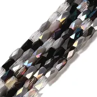 Electroplate Glass Beads Strands