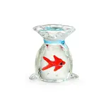 Glass Cat Pocket Fish Figurines