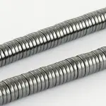 Grade A Non-magnetic Synthetic Hematite Beads Strands