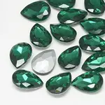 Pointed Back Glass Rhinestone Cabochons
