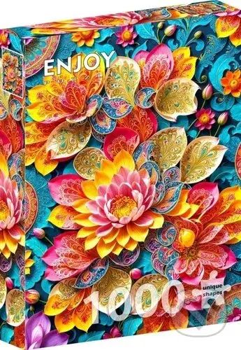 Elegantní vodní linky - puzzle z kategorie Umělecké