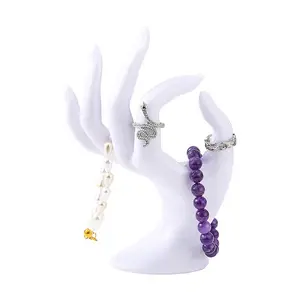 Plastic Ring Display Hand Model