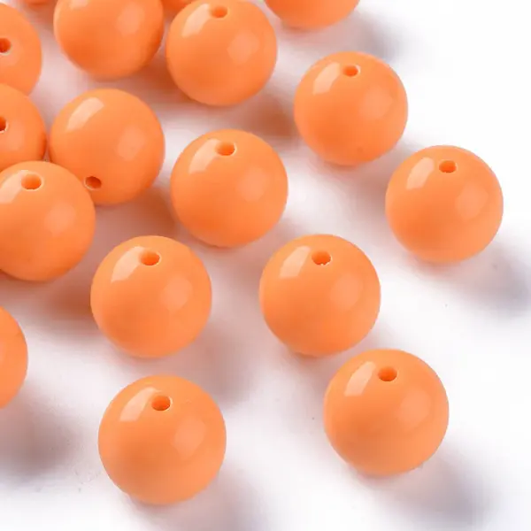 Opaque Acrylic Beads