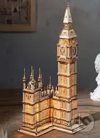 NiXiM LED 3D puzzle/Big Ben s osvětlením “Night Edition” - puzzle z kategorie 3D puzzle
