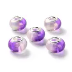 Two Tone Resin European Beads