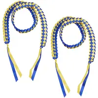 Two Tone Graduation Ribbon Leis