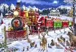 Santa Express Usa - puzzle z kategorie Přírodní scenérie