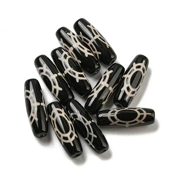 Tibetan Style dZi Beads Strands
