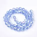 Electroplate Glass Beads Strands