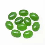 Natural Dyed Malaysia Jade Cabochons