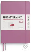 Weekly Planner & Notebook 2026 Medium (A5) Dusty Rose