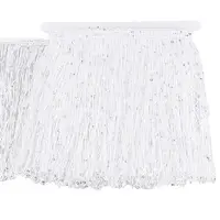 5M Sparkle Polyester Tassel Lace Trim