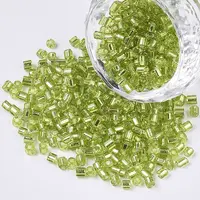 6/0 Glass Bugle Beads
